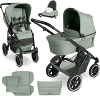 ABC Design KOMBIKINDERWAGEN Pastellgr&uuml;n 63x118x95.5 cm