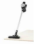 Akku-Bodenstaubsauger Clean Edition, Schwarz, Silber, Kunststoff, 12x113x33 cm,