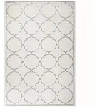 Novel Outdoorteppich Berlin, Creme, Textil, geometrisch, rechteckig, 160x230 cm,