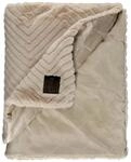 Joop! Plaid, Creme, Natur, Textil, Uni, 130x200 cm, Double face, Wohntextilien,