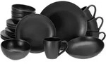 Creatable Kombiservice Magic Black, Schwarz, Keramik, 20-teilig, 300 ml,400 ml,