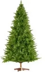tectake Weihnachtsbaum, Gr&uuml;n, Kunststoff, Dreieckig, 220 cm, Dekoration,