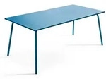 Oviala Gartentisch, Dunkelblau, Metall, 8-Sitzer, Rechteckig,rechteckig,...