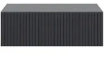 Selsey Nachtisch, Schwarz, Holzwerkstoff, 1 Schubladen, Rechteckig, 50x17x35.6...