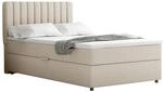 Homesy Boxbett, Beige, Holz, Mode, H3, 120x200 cm, Oeko-Tex&reg; Standard 100,