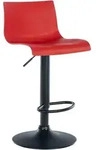 CLP Barhocker, Rot, Metall, 39x84x36 cm, Esszimmer, Barm&ouml;bel, Barhocker