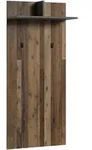 Mid.you Garderobenpaneel Ben, Anthrazit, Alteiche, Holzwerkstoff, 60x136x27 cm, FSC