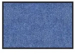 Floordirekt Schmutzfangmatte Rhine, Blau, Textil, Uni, rechteckig, 90x120 cm,...