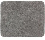 Astra Fussmatte Entra Saugstark, Grau, Textil, Uni, rechteckig, 60x75 cm,