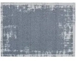 Esposa FU&szlig;MATTE Miabella, Grau, Wei&szlig;, Textil, rechteckig, 50x70 cm, rutschfest,