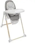 Chicco Hochstuhl Polly Armonia, Natur, Beige, Grauwei&szlig;, Kunststoff, 57x79-104x90 cm,