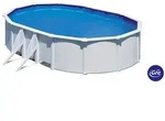 Gre Pool-Set 2024, Wei&szlig;, Metall, 300x120x500 cm, Freizeit, Pools und...