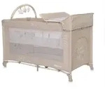 Lorelli Babyreisebett, Braun, Metall, 69x127 cm, Babym&ouml;bel, Babybetten,...