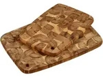 Kesper Schneidebrett-Set, Braun, Holz, 2-teilig, Akazie, FSC 100%,...