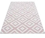 Ayyildiz Webteppich Plus Pink, Pink, Textil, Raute, rechteckig, 120x170 cm,