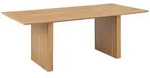 P & B Esstisch Colima, Eiche, Kunststoff, Holzwerkstoff, Holz, rechteckig,...