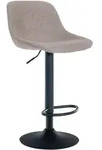 CLP Barhocker, Taupe, Metall, 43x79x49 cm, Esszimmer, Barm&ouml;bel, Barhocker