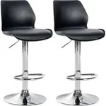 CLP Barhocker, Schwarz, Metall, 39x82x42 cm, Esszimmer, Barm&ouml;bel, Barhocker