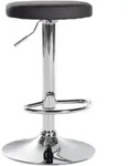 CLP Barhocker, Schwarz, Metall, 38.5x60x38.5 cm, Esszimmer, Barm&ouml;bel, Barhocker