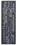 Esposa K&uuml;chenl&auml;ufer Miabella, Grau, Wei&szlig;, Textil, rechteckig, 50x150 cm, f&uuml;r