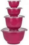 Rosti R&uuml;hrsch&uuml;ssel-Set, Pink, Kunststoff, 15 cm, Backen, Backhelfer,