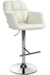 CLP Barhocker, Creme, Textil, 57x97x59 cm, Esszimmer, Barm&ouml;bel, Barhocker