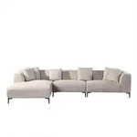 Home Deluxe Ecksofa, Beige, Kunststoff, 344x178 cm, Wohnzimmer, Sofas & Couches,