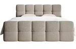 Selsey Boxbett, Greige, Textil, H&ouml;he ca. 15 cm, 180x200 cm, Schlafzimmer,...