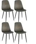 CLP Stuhl, Anthrazit, Metall, 45x88x54 cm, Esszimmer, St&uuml;hle, Esszimmerst&uuml;hle,