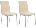 CLP Stuhl, Creme, Metall, 40x88x50 cm, Esszimmer, St&uuml;hle, Esszimmerst&uuml;hle,