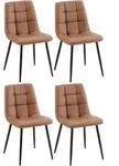 CLP Stuhl, Dunkelbraun, Metall, 45x84x55 cm, Esszimmer, St&uuml;hle,...