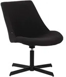 CLP Drehstuhl, Schwarz, Metall, 63x79x71 cm, Esszimmer, St&uuml;hle,...