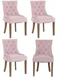 CLP Wohnzimmerstuhl, Pink, Holz, 55x92x58 cm, Esszimmer, St&uuml;hle, Esszimmerst&uuml;hle