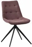 CLP Drehstuhl, Braun, Metall, 48x82x56 cm, Arbeitszimmer, B&uuml;rost&uuml;hle, Drehst&uuml;hle
