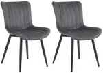 CLP Stuhl, Dunkelgrau, Metall, 50x81x61 cm, Esszimmer, St&uuml;hle, Esszimmerst&uuml;hle,
