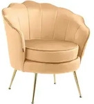 CLP Armlehnenstuhl, Gelb, Metall, 74x76x60 cm, Esszimmer, St&uuml;hle,...