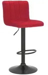 CLP Barhocker, Rot, Metall, 41x87x49 cm, Esszimmer, Barm&ouml;bel, Barhocker