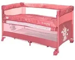 Lorelli Babyreisebett, Pink, Metall, 65x125 cm, Babym&ouml;bel, Babybetten,...