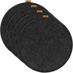 Miqio Design Sitzkissen, Dunkelgrau, Textil, Wohntextilien, Kissen, Sitzkissen
