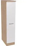 Respekta Apothekerschrank Merle, Wei&szlig;, Eiche, Holzwerkstoff, 30x144.8x60 cm,