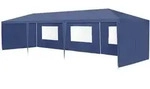 casa.pro Partyzelt, Dunkelblau, Kunststoff, Metall, 900x255x300 cm, Sonnen- &