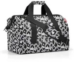 Reisenthel Reisetasche Allrounder L leo nero, Mehrfarbig, Textil, 48x39.5x29 cm,
