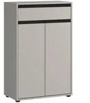 Germania Unterschrank, Grau, Kunststoff, 2 F&auml;cher, 1 Schublade(n) Schubladen,