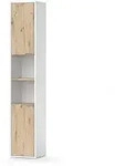 Vicco Badschrank, Wei&szlig;, Holzwerkstoff, 6 F&auml;cher, Rechteckig, 30x165x30 cm,