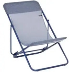 Lafuma Mobilier Strandstuhl Maxi Transat, Dunkelblau, Metall, Textil, Uni,