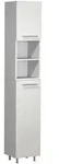 Mid.you Hochschrank, Wei&szlig;, Kunststoff, 4 F&auml;cher, 30x170x25 cm, stehend,...