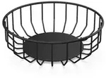 Zack Brotkorb Abasso, Schwarz, Metall, rund, 23.5x7.6x23.5 cm, K&uuml;chenzubeh&ouml;r,