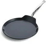 GreenPan Pfannkuchenpfanne, Schwarz, Metall, Kochen, Pfannen, Crepespfannen