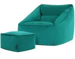 icon Sitzsack, Gr&uuml;n, Textil, 360 L, 1-Sitzer, Quadratisch, 70x65x70 cm,...