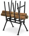 Relaxdays S&auml;gebock, Schwarz, Metall, 81x107x53 cm, Freizeit, Heimwerken,
